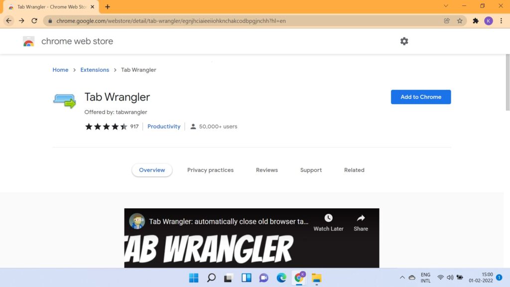 Tab Wrangler